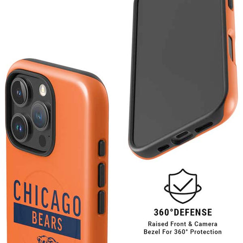NFL Chicago Bears Orange Performance Series iPhone 16 Pro Magsafe Impact Case